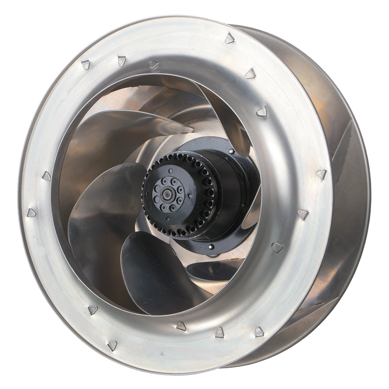 AC Radyal Fan (geriye eik 450 mm)