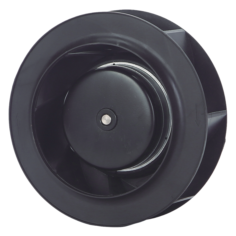 EC Radyal Fan (geriye eik 190 mm)
