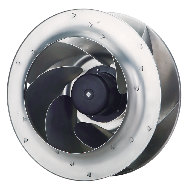 EC Radyal Fan (geriye eik 400 mm)