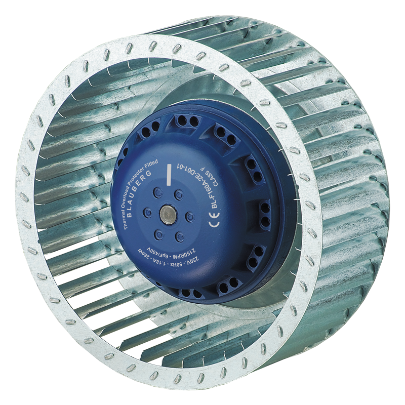 AC Radyal Fan (ileri eik 160 mm)