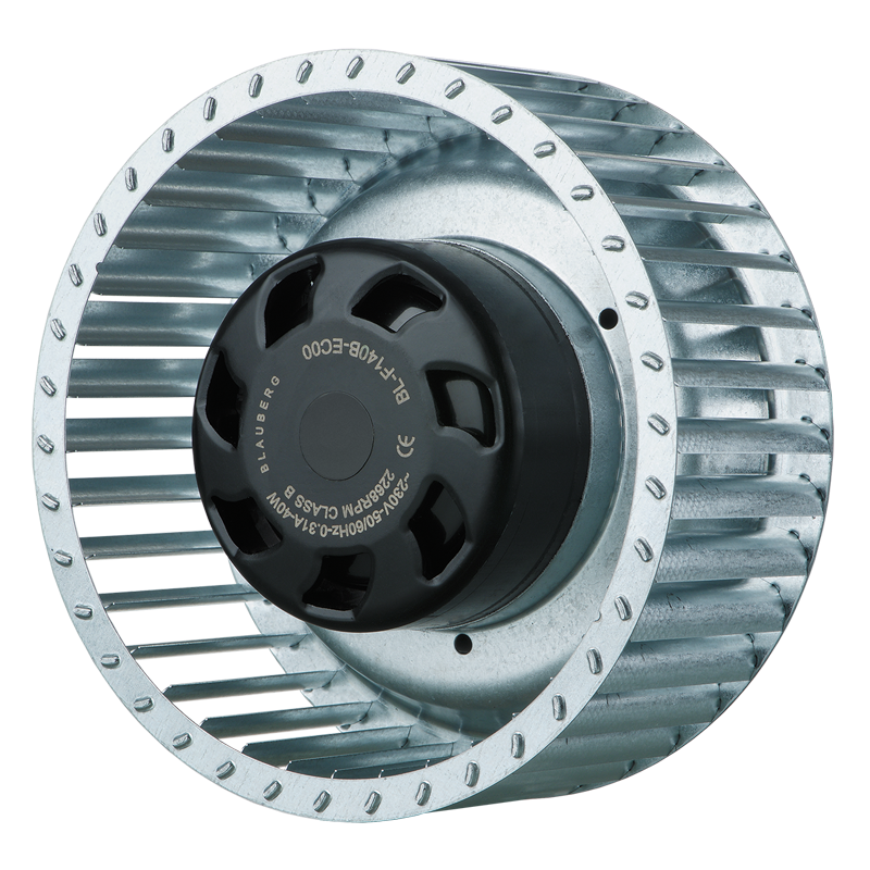 EC Radyal Fan (ileri eik 140 mm)